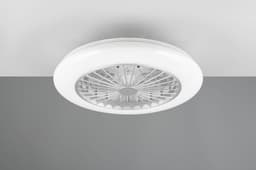 Reality Leuchten LED Deckenleuchte Stralsund Deckenventilator | Grau