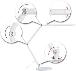Paulmann FlexBar LED Schreibtischlampe | Weiß