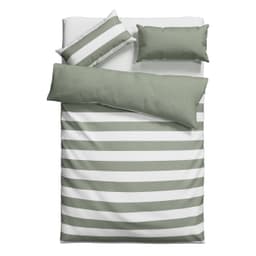 OTTO home Wendebettwäsche Big Stripe | Grün