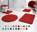 Kleine Wolke Badematte RELAX | Rot 3