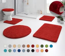 Kleine Wolke Badematte RELAX | Rot