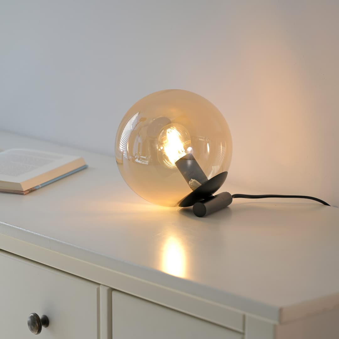 OTTO home Tischleuchte Nellin | Braun