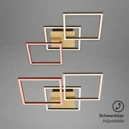 Briloner Leuchten Deckenleuchte Frame FRAME | Braun