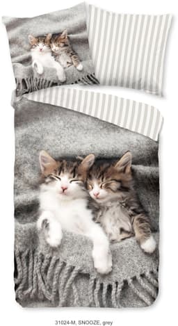 PURE luxury collection Kinderbettwäsche Snooze | Grau