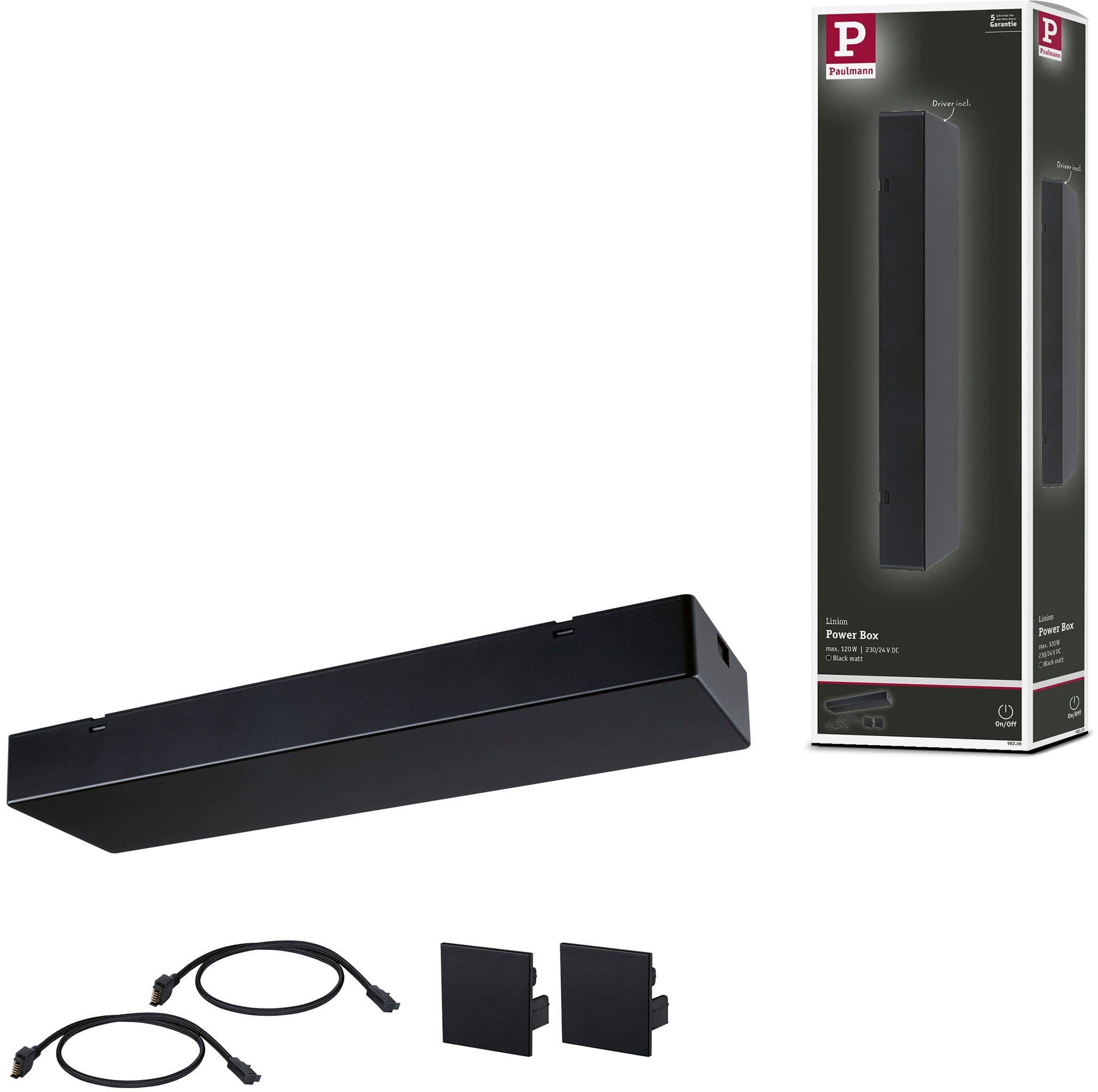 Paulmann Linion Power Box Signalschwarz | Schwarz