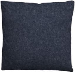 Biberna Kissenbezug Hermal Flanell | Blau