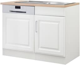 KOCHSTATION Spülenschrank KS-Stockholm | Weiß