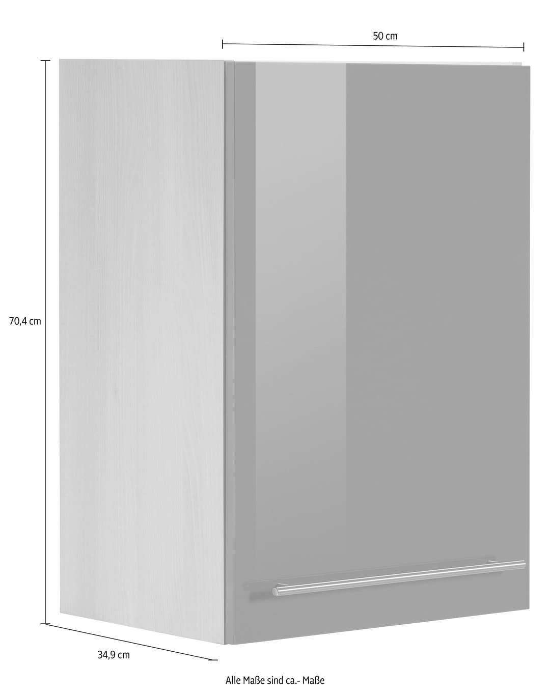 OPTIFIT Hängeschrank Bern | Grau