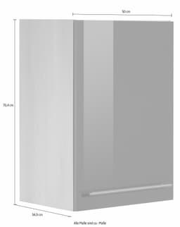 OPTIFIT Hängeschrank Bern | Grau