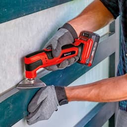 Einhell Akku-Multifunktionswerkzeug TC-MG 18 Li-Solo | Rot