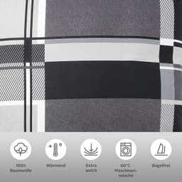 OTTO home Bettwäsche NINA | Grau