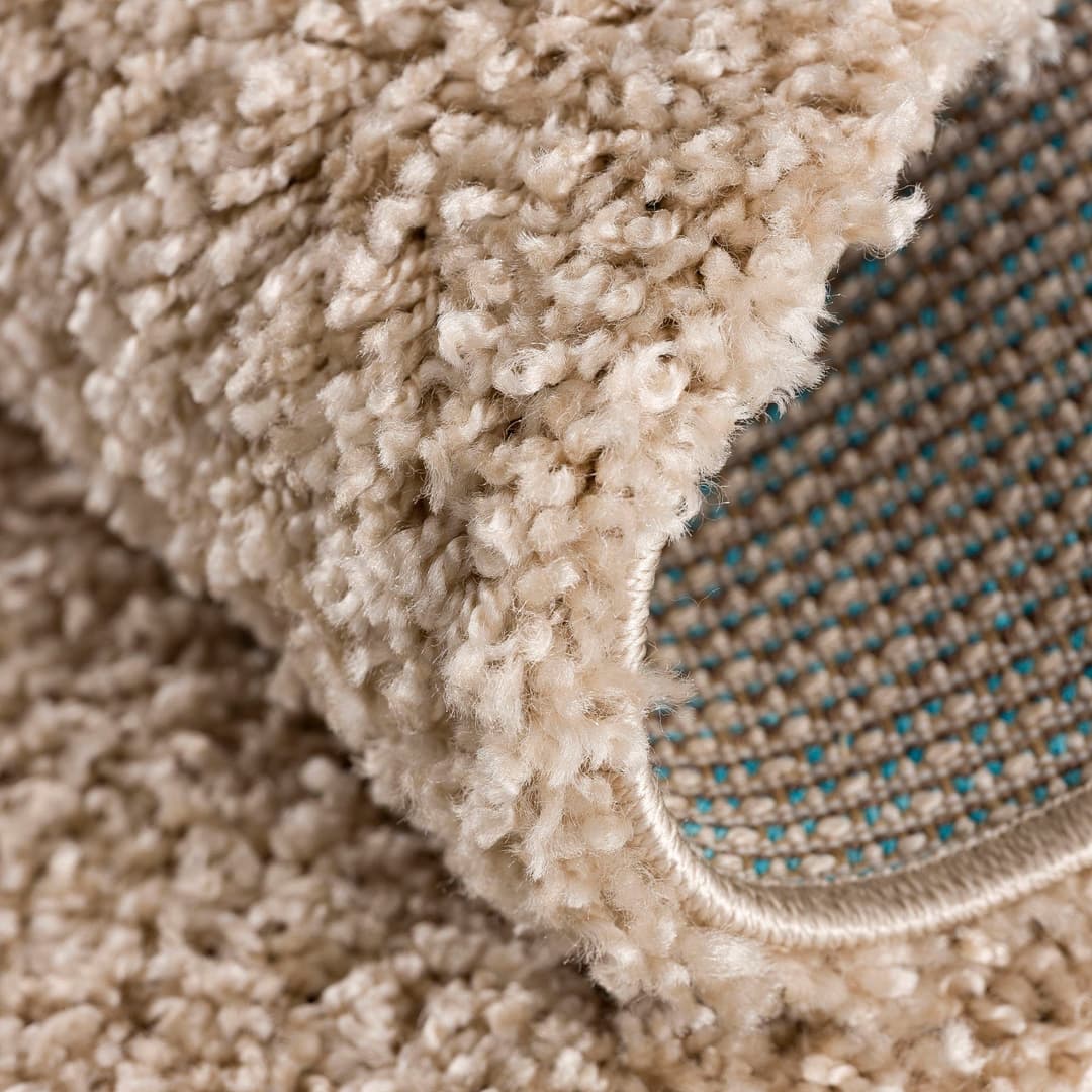 Sanat Hochflor-Teppich LOCA | Beige