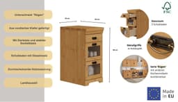 OTTO home Unterschrank Rügen | Holztöne