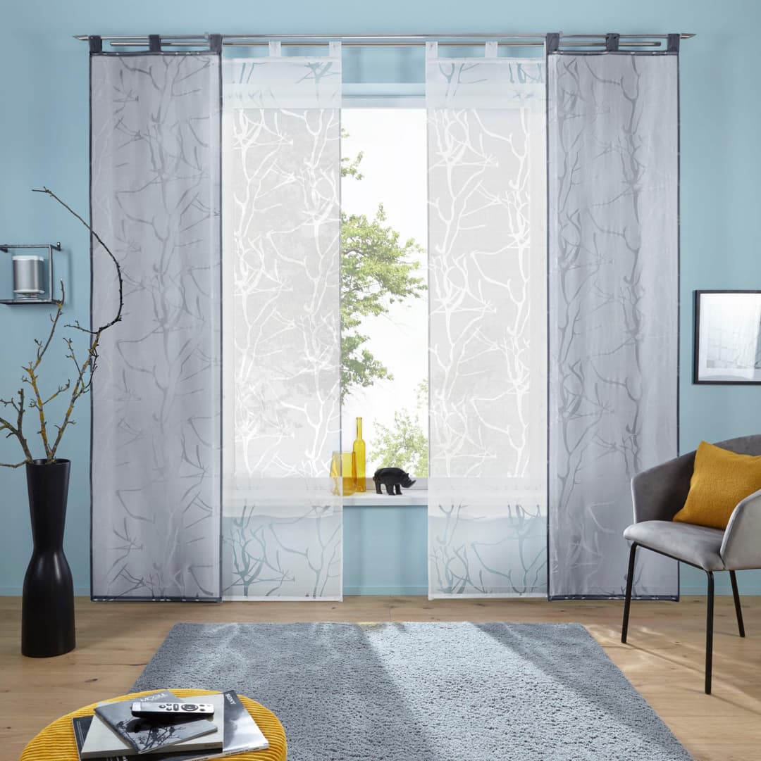 OTTO home Schiebegardine Anna | Grau