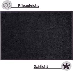 OTTO home Fußmatte Clean & Walk | Schwarz