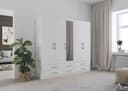 rauch Kleiderschrank HERSBRUCK | Weiß 2