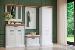 OTTO home Garderobenpaneel Tara | Weiß