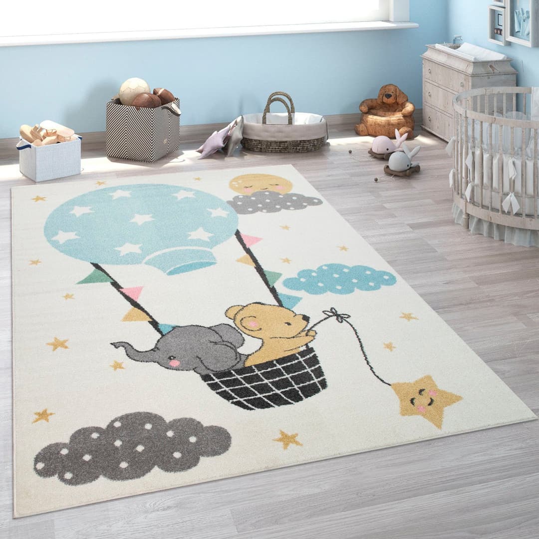 Paco Home Kinderteppich Nino 883 | Beige