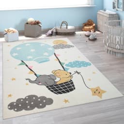 Paco Home Kinderteppich Nino 883 | Beige