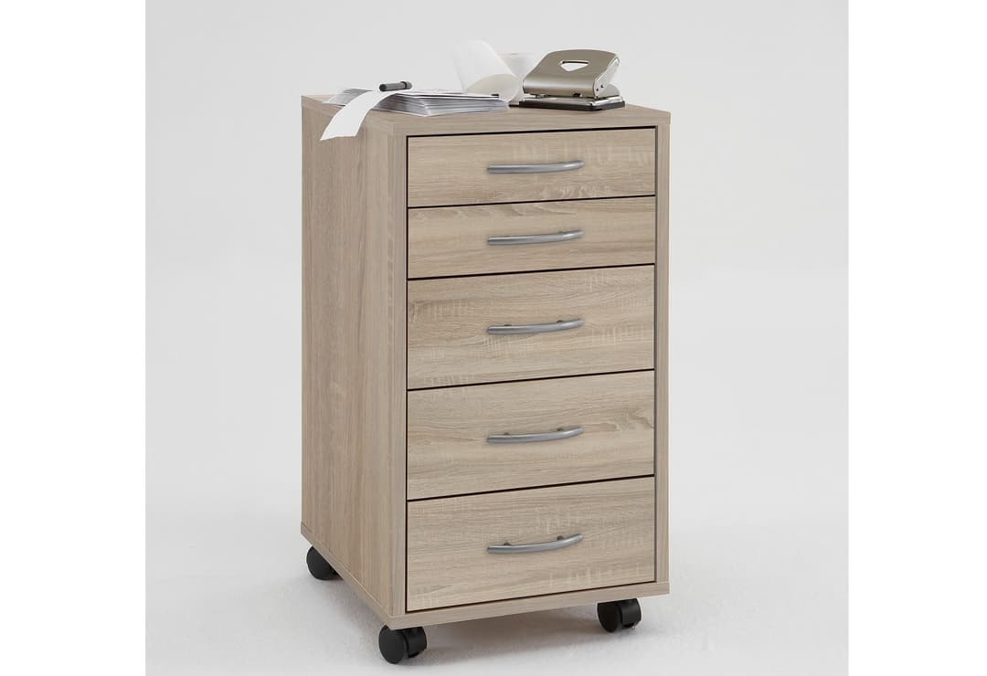 FMD Rollcontainer Freddy | Holztöne