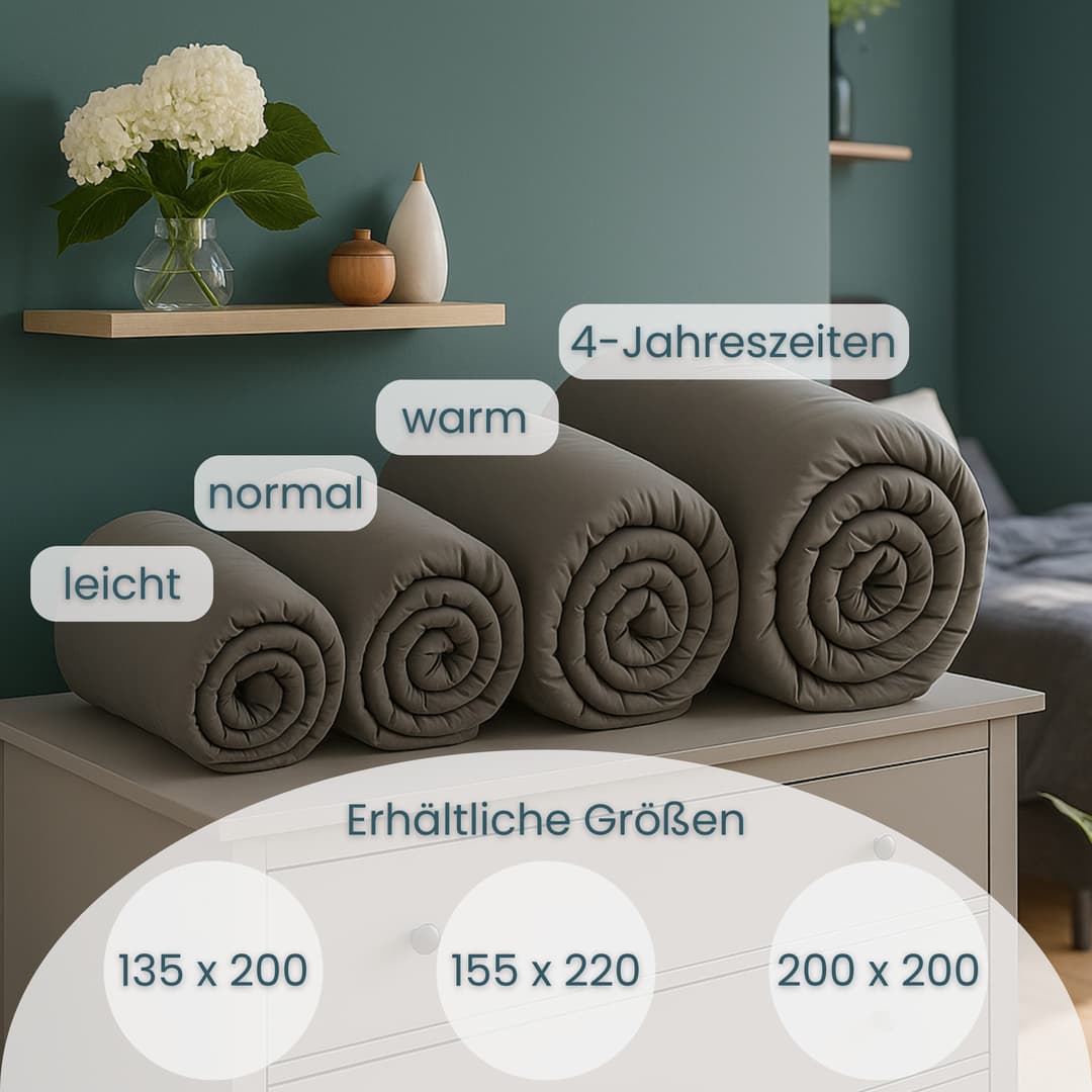 OTTO home Microfaserbettdecke Clarra | Grau