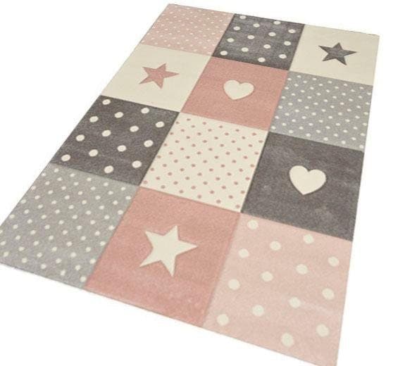 merinos Kinderteppich Pastel Kids 20339 | Mehrfarbig