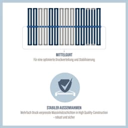 Lattenrost Dura Flex LR-K | Holztöne