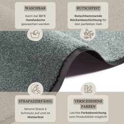 HANSE Home Fußmatte Wash & Clean | Grün