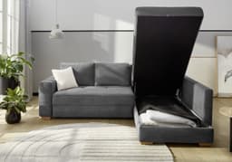 Jockenhöfer Gruppe Ecksofa Sunset L-Form | Grau