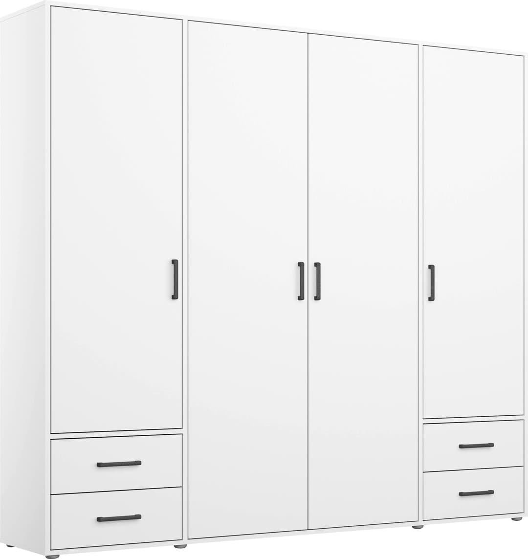 rauch VOYAGER Kleiderschrank | Weiß