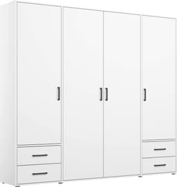 rauch VOYAGER Kleiderschrank | Weiß