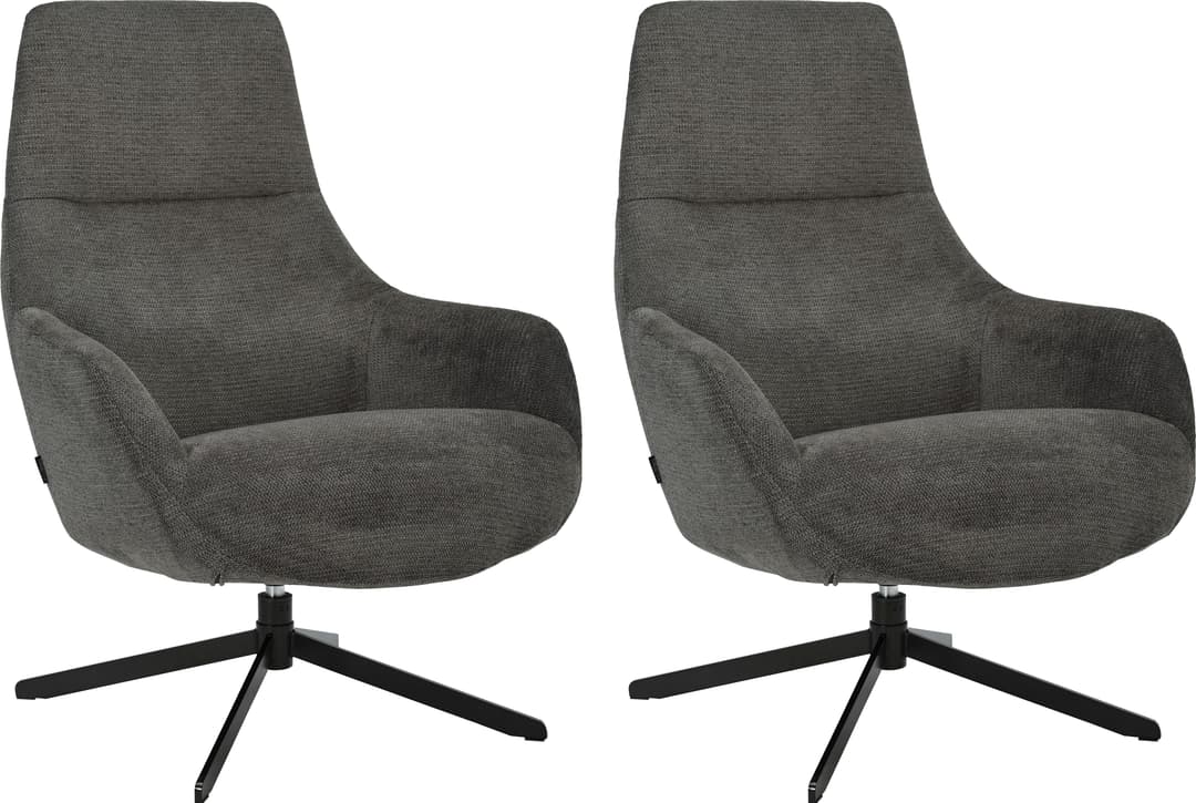 OTTO home Drehsessel CLARINDA | Grau
