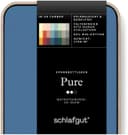Schlafgut Spannbettlaken PURE Bio-Baumwolle | Blau 4
