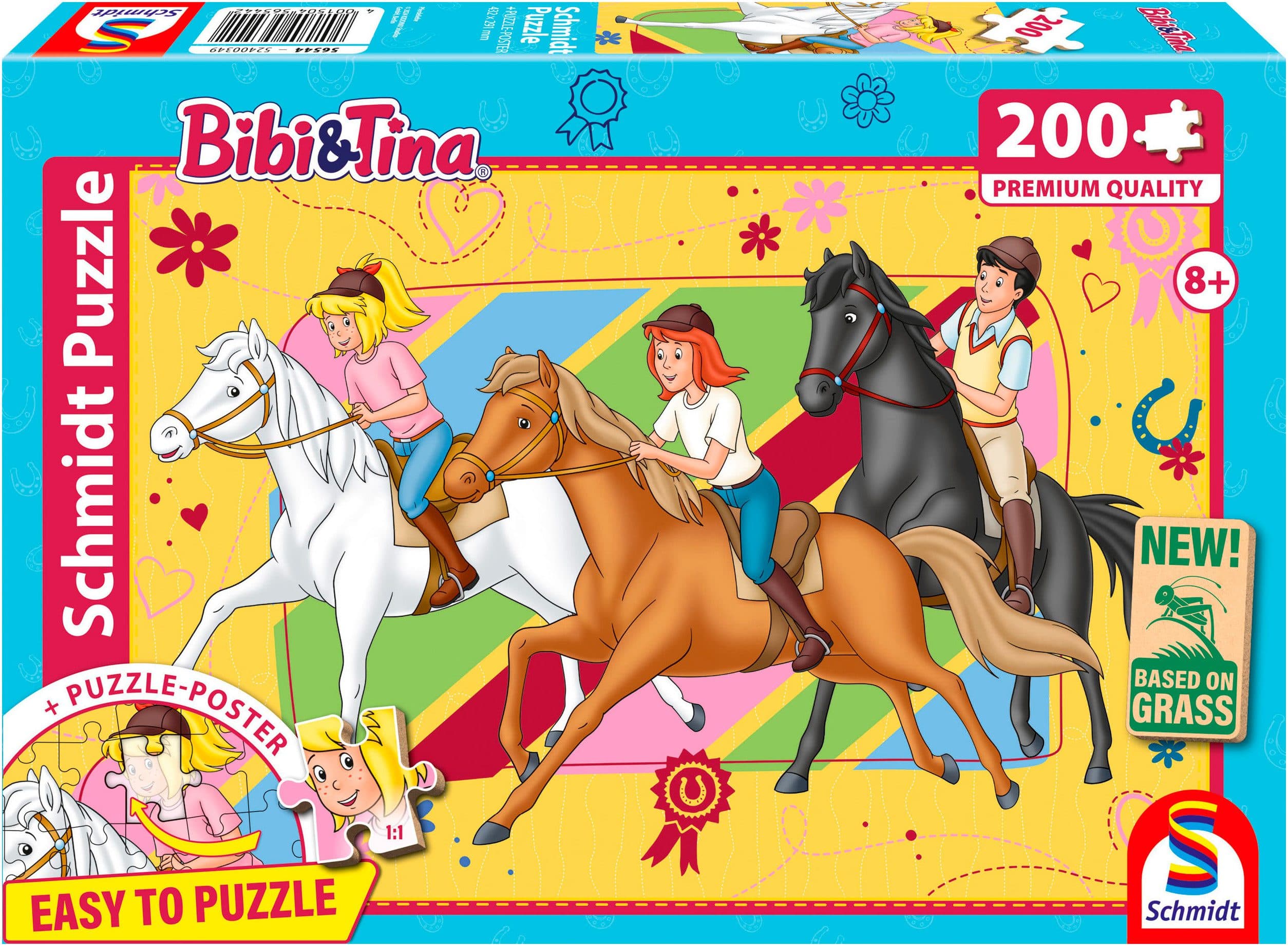 Schmidt Spiele Puzzle Bibi & Tina, Pferdeliebe | Mehrfarbig