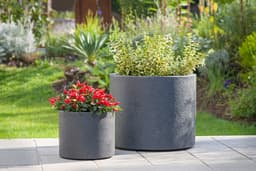 Scheurich PANZANO Blumentopf | Schwarz