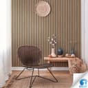 living walls Vliestapete DesignDrop | Braun