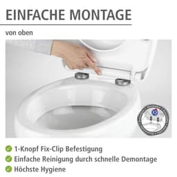 WENKO WC-Sitz Baltic | Mehrfarbig