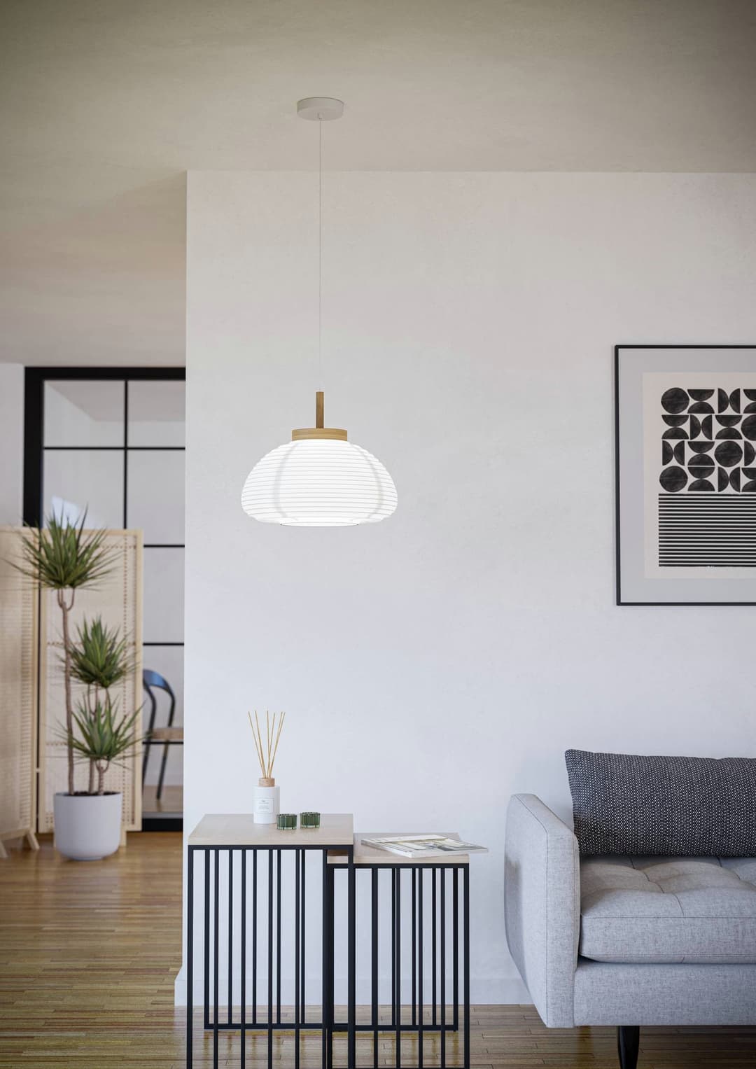 EGLO Hängeleuchte Summerhill | Weiß