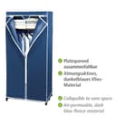 WENKO Stoffschrank Modell Air | Blau 4