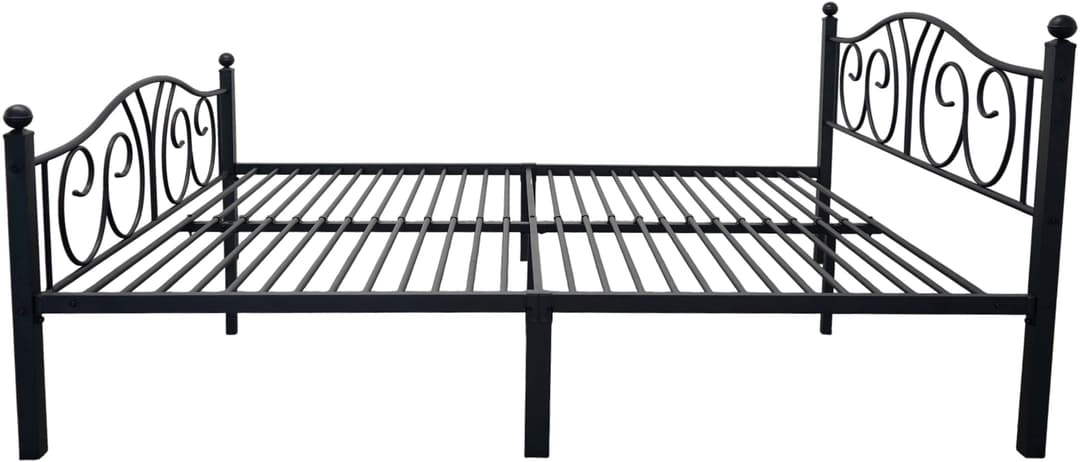 OTTO home Metallbett LUND | Schwarz