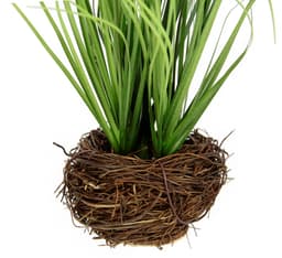 Kunstgras Künstliches Gras 'Knopfgras' | Grün