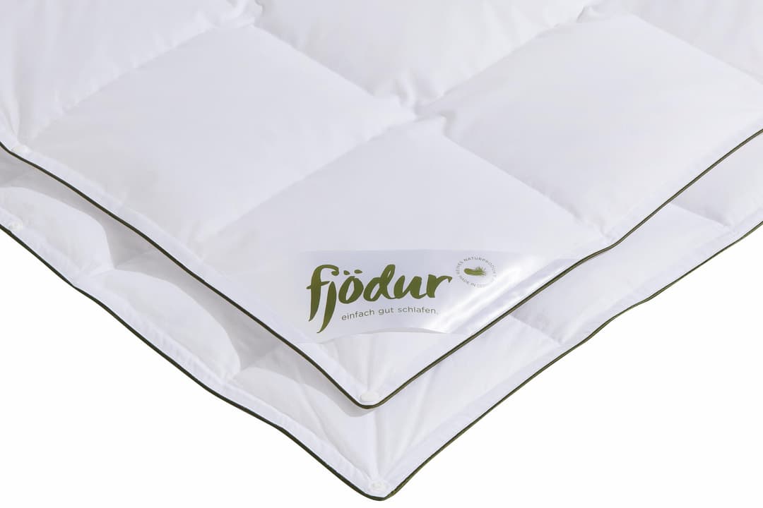 fjödur Daunenbettdecke Fancy | Weiß
