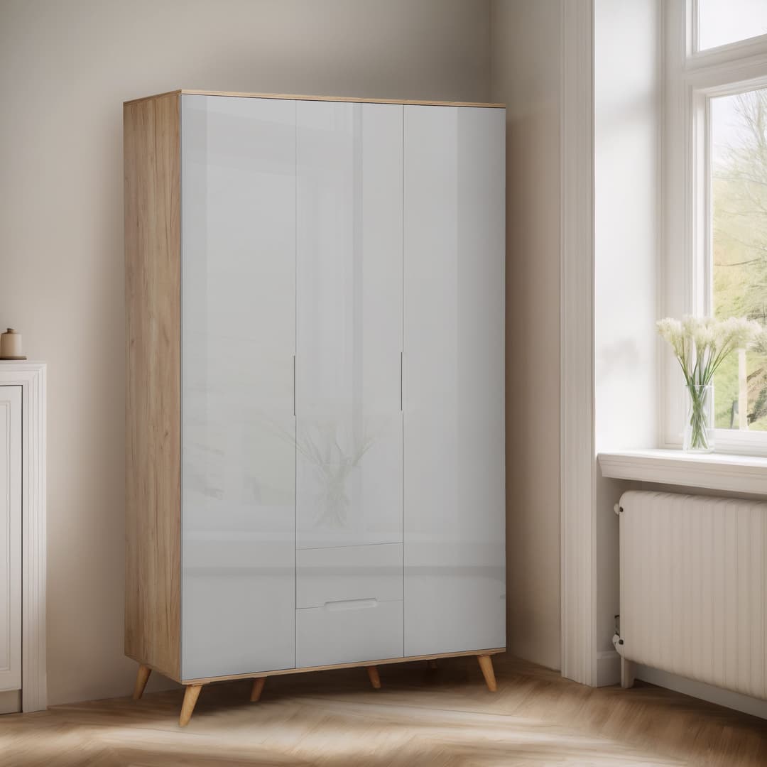 OTTO home Kleiderschrank Lund | Grau