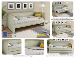 OTTO home Funktionsbett ERIK | Grün