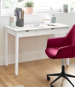 Home affaire Schreibtisch Gava | Weiß