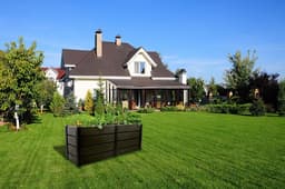 KHW Hochbeet Demeter XL - schmal | Schwarz