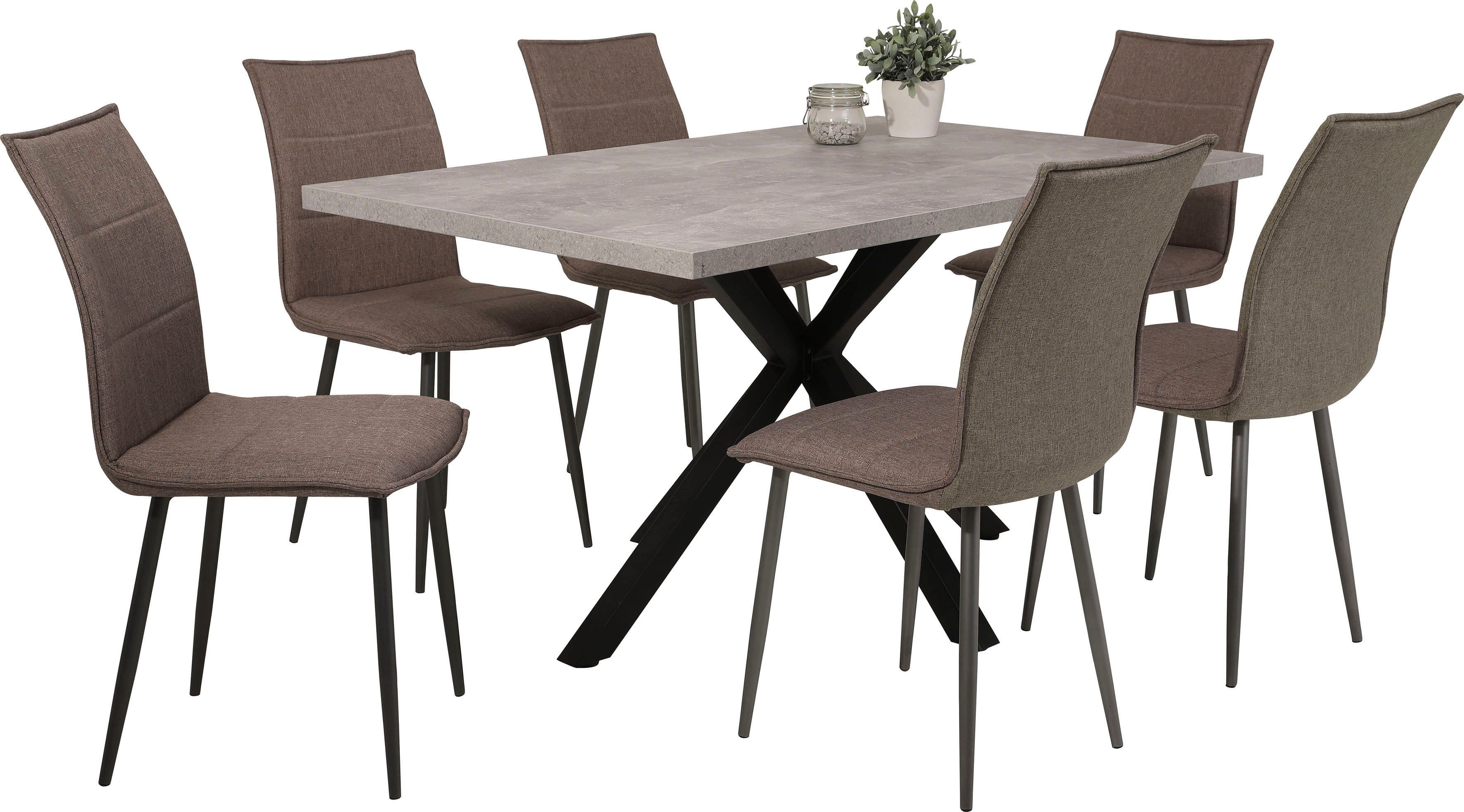 Hela Esstisch Cleo I T | Grau