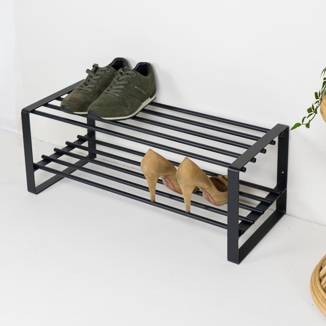 Spinder Design Schuhregal REX | Schwarz