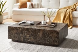 SalesFever Couchtisch Almeria | Braun