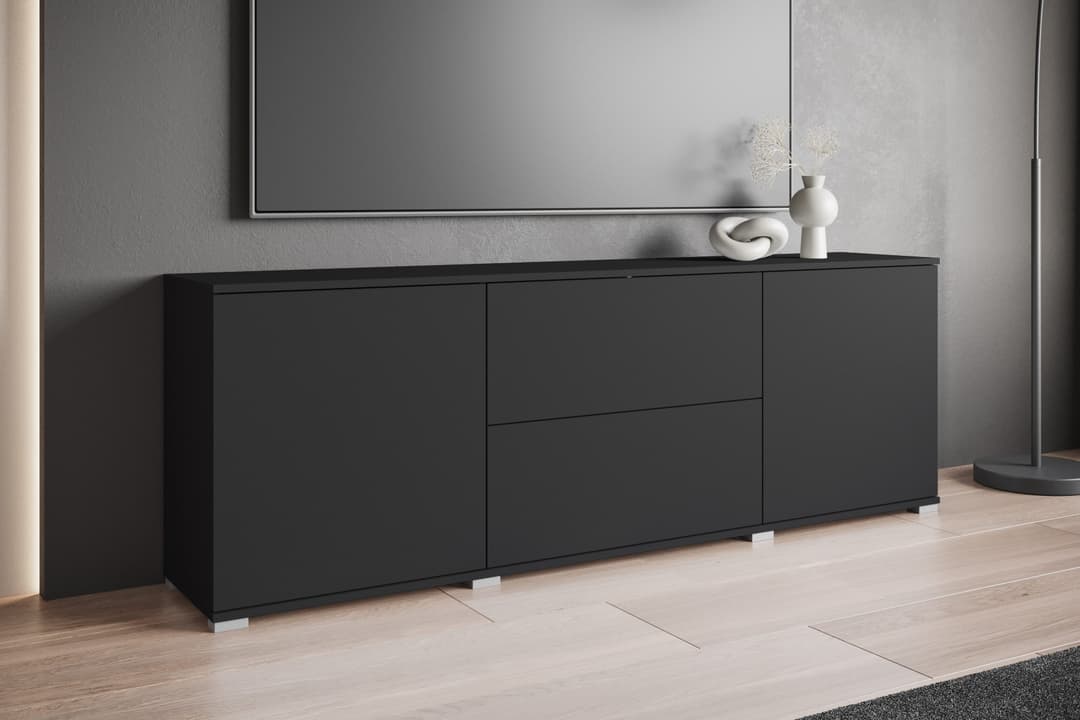 OTTO home Lowboard Kenia | Schwarz